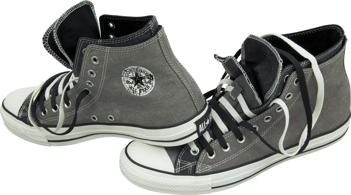 how to lace converse double upper high tops