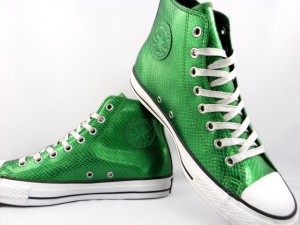 emerald green chuck taylors