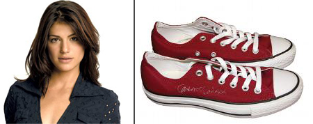 Genevieve Cortese Converse All Star shoes