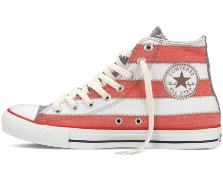 Chuck Taylor American Flag Hi - Side View