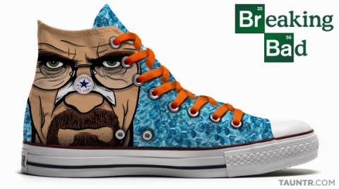 Breaking Bad Themed Chuck Taylor