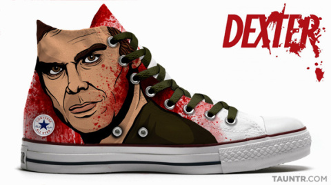 Dexter Themed Chuck Taylor