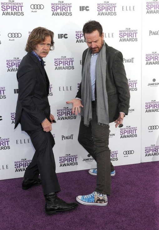 Bryan Cranston wearing Chuck Taylors