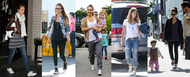 Jessica Alba Converse