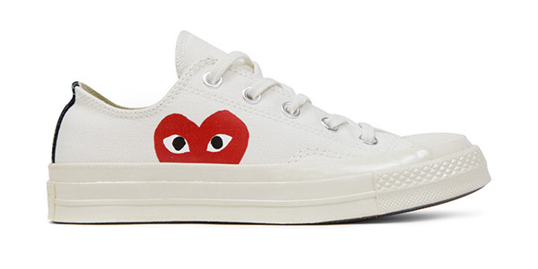 Converse All Star Chuck '70 Comme Des Garcons PLAY line series ...